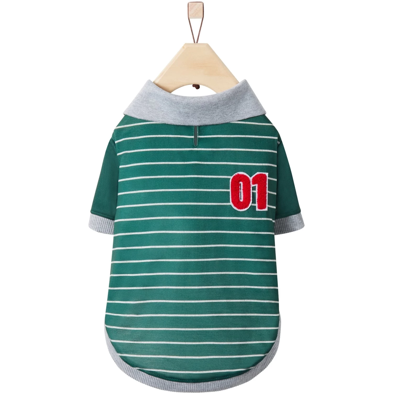 Frisco Green Rugby Dog & Cat Polo Shirt 7 Frisco Green Rugby Dog & Cat Polo Shirt - Image 5