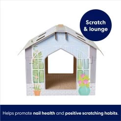 Frisco Greenhouse Cardboard Cat House -Pet Cat Supplies Shop 317737 PT2. AC SS1800 V1689351662