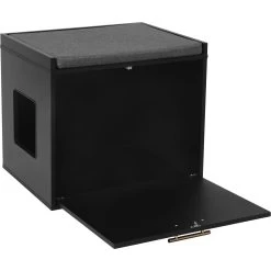 Frisco Drop Down Door Bench Cat Litter Box Cover -Pet Cat Supplies Shop 322629 PT1. AC SS1800 V1657656809