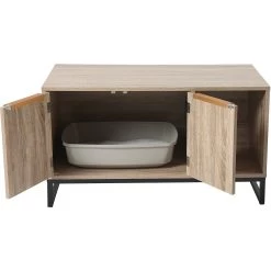 Frisco Walkway Entrance Two Door Bench Cat Litter Box Cover -Pet Cat Supplies Shop 322631 PT3. AC SS1800 V1653421653