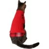 Frisco Plaid Cable Knit Dog & Cat Sweater 1 Frisco Plaid Cable Knit Dog & Cat Sweater -Pet Cat Supplies Shop 353611 MAIN. AC SS1800 V1659010675