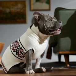 Frisco Geometric Pattern Dog & Cat Sweater 16 Frisco Geometric Pattern Dog & Cat Sweater -Pet Cat Supplies Shop 353642 PT7. AC SS1800 V1660749718