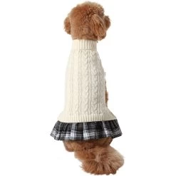 Frisco Plaid Dog & Cat Sweater Dress -Pet Cat Supplies Shop 353673 PT2. AC SS1800 V1659008189