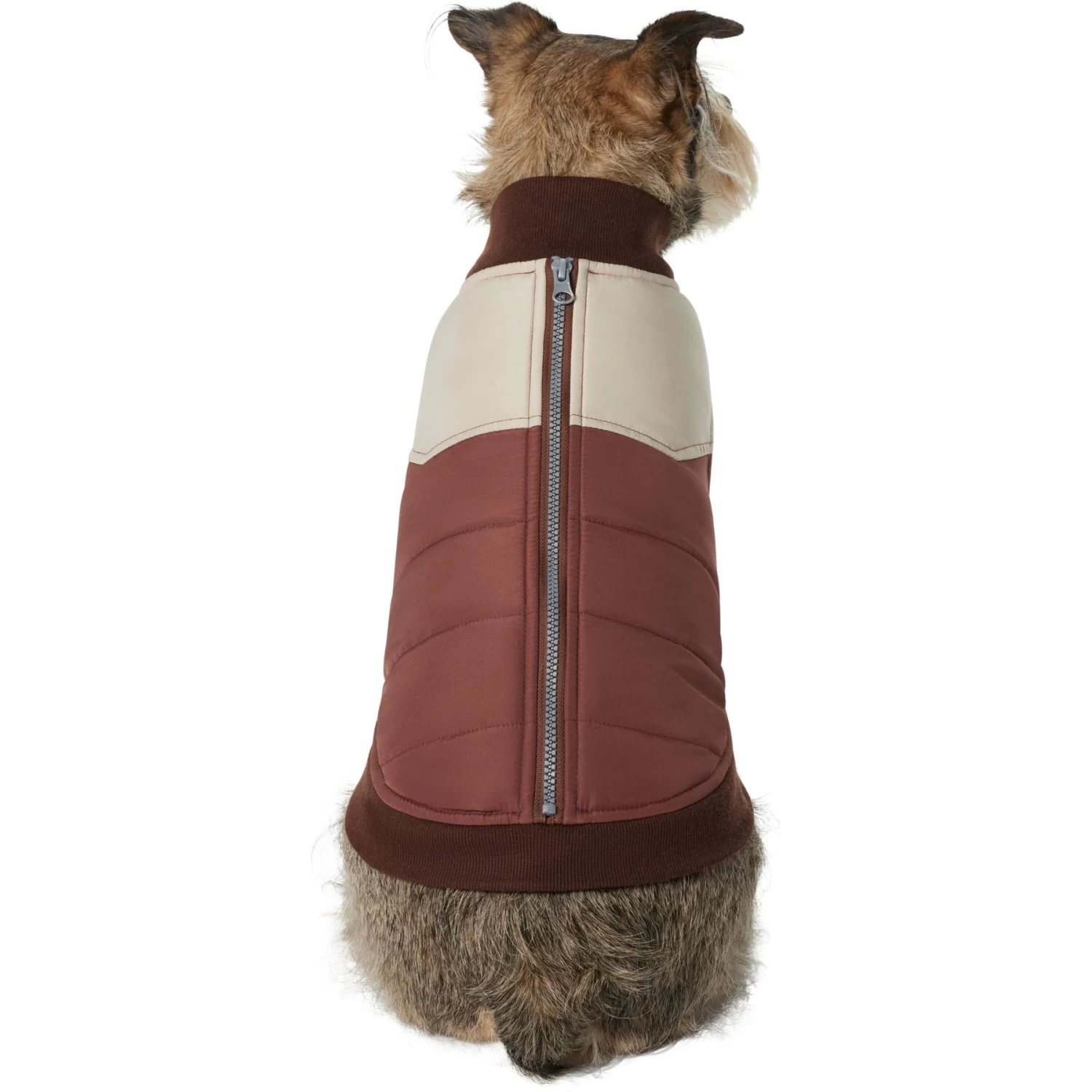Frisco Lightweight Colorblock Puffer Dog & Cat Jacket 5 Frisco Lightweight Colorblock Puffer Dog & Cat Jacket - Image 3