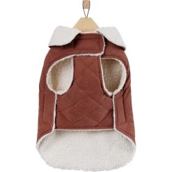 Frisco Mid-Heavyweight Fleece Lined Quilted Dog & Cat Coat -Pet Cat Supplies Shop 353877 PT5. AC SS1800 V1659726711