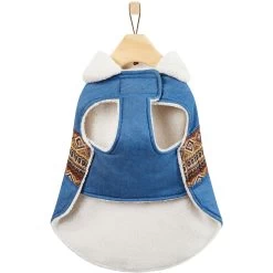 Frisco Mid-Heavyweight Western Fleece Lined Faux Zipper Dog & Cat Coat -Pet Cat Supplies Shop 353908 PT5. AC SS1800 V1659725935