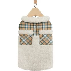 Frisco Lightweight Plaid Pocket Dog & Cat Coat -Pet Cat Supplies Shop 353940 PT4. AC SS1800 V1659725936