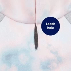 Frisco Pink Tie Dye Dog & Cat Hoodie -Pet Cat Supplies Shop 353981 PT6. AC SS1800 V1659727161