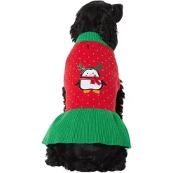 Frisco Penguin Dog & Cat Sweater Dress -Pet Cat Supplies Shop 358207 PT2. AC SS1800 V1660756783