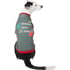 Frisco Naughty, Nice, I Tried Dog & Cat T-Shirt -Pet Cat Supplies Shop 358301 PT2. AC SS1800 V1660765259