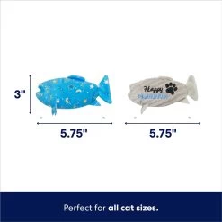 Frisco Hanukkah "Happy Pawnukkah" Fish Plush Cat Toy With Catnip, 2 Count 7 Frisco Hanukkah "Happy Pawnukkah" Fish Plush Cat Toy With Catnip, 2 Count -Pet Cat Supplies Shop 360877 PT1. AC SS1800 V1695044274
