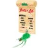Frisco Holiday Santa's List Plush & Feather Cat Toy With Catnip -Pet Cat Supplies Shop 360895 MAIN. AC SS1800 V1694814354