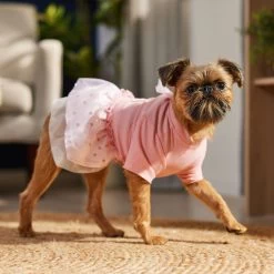 Frisco Tulle Hearts Dog & Cat Dress -Pet Cat Supplies Shop 371070 PT8. AC SS1800 V1700690505