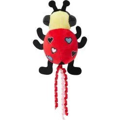 Frisco Valentine Jammin' Ladybug Plush Cat Toy With Catnip -Pet Cat Supplies Shop 371081 PT2. AC SS1800 V1666277317