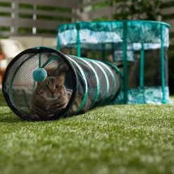Frisco Mesh Outdoor Extra Wide Pop-up Cat Playpen & Tunnel -Pet Cat Supplies Shop 371212 PT6. AC SS1800 V1663094505