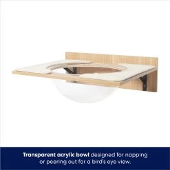 Frisco Acrylic Bowl Wall Mounted Cat Wall Shelf -Pet Cat Supplies Shop 373439 PT4. AC SS1800 V1675457669