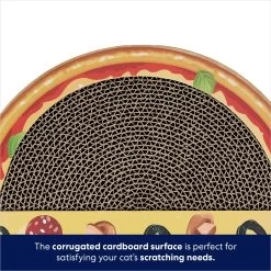 Frisco Interactive Maze & Scratch Cardboard Cat Toy With Catnip, Pizza -Pet Cat Supplies Shop 506154 PT3. AC SS1800 V1671551750