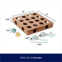 Frisco Interactive Wooden Cat Toy Box With Catnip 8 Frisco Interactive Wooden Cat Toy Box With Catnip -Pet Cat Supplies Shop 506178 PT1. AC SS1800 V1669212046