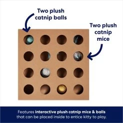 Frisco Interactive Wooden Cat Toy Box With Catnip 9 Frisco Interactive Wooden Cat Toy Box With Catnip -Pet Cat Supplies Shop 506178 PT2. AC SS1800 V1671568357