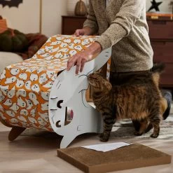 Frisco Halloween Cutie Ghost Cardboard Cat House With Catnip 11 Frisco Halloween Cutie Ghost Cardboard Cat House With Catnip -Pet Cat Supplies Shop 668358 PT3. AC SS1800 V1689343955