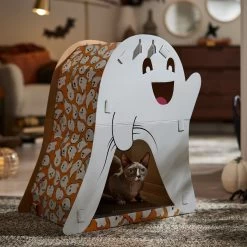 Frisco Halloween Cutie Ghost Cardboard Cat House With Catnip 12 Frisco Halloween Cutie Ghost Cardboard Cat House With Catnip -Pet Cat Supplies Shop 668358 PT4. AC SS1800 V1689283702