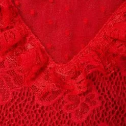 Frisco Red Ruffle Dog & Cat Dress + Headpiece -Pet Cat Supplies Shop 707286 PT6. AC SS1800 V1689271359