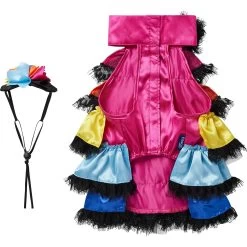 Frisco Ruffle Party Dog & Cat Dress + Headpiece 16 Frisco Ruffle Party Dog & Cat Dress + Headpiece -Pet Cat Supplies Shop 707350 PT5. AC SS1800 V1689355422