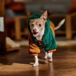 Frisco 2-Tone Colorblock Fleece Dog & Cat Hoodie -Pet Cat Supplies Shop 718134 PT7. AC SS1800 V1692376368