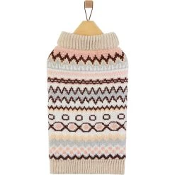 Frisco Sherpa Lined Fairisle Dog & Cat Sweater -Pet Cat Supplies Shop 718422 PT3. AC SS1800 V1693234302