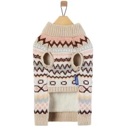 Frisco Sherpa Lined Fairisle Dog & Cat Sweater -Pet Cat Supplies Shop 718422 PT4. AC SS1800 V1692978165