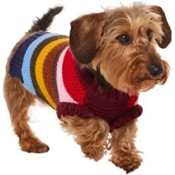 Frisco Chunky Knit Multi-Stripe Dog & Cat Sweater 12 Frisco Chunky Knit Multi-Stripe Dog & Cat Sweater -Pet Cat Supplies Shop 718662 PT2. AC SS1800 V1703184683