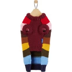 Frisco Chunky Knit Multi-Stripe Dog & Cat Sweater 14 Frisco Chunky Knit Multi-Stripe Dog & Cat Sweater -Pet Cat Supplies Shop 718662 PT4. AC SS1800 V1693234296
