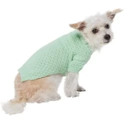 Frisco Bubble Knit Mock Neck Dog & Cat Sweater -Pet Cat Supplies Shop 718806 PT2. AC SS1800 V1703184629