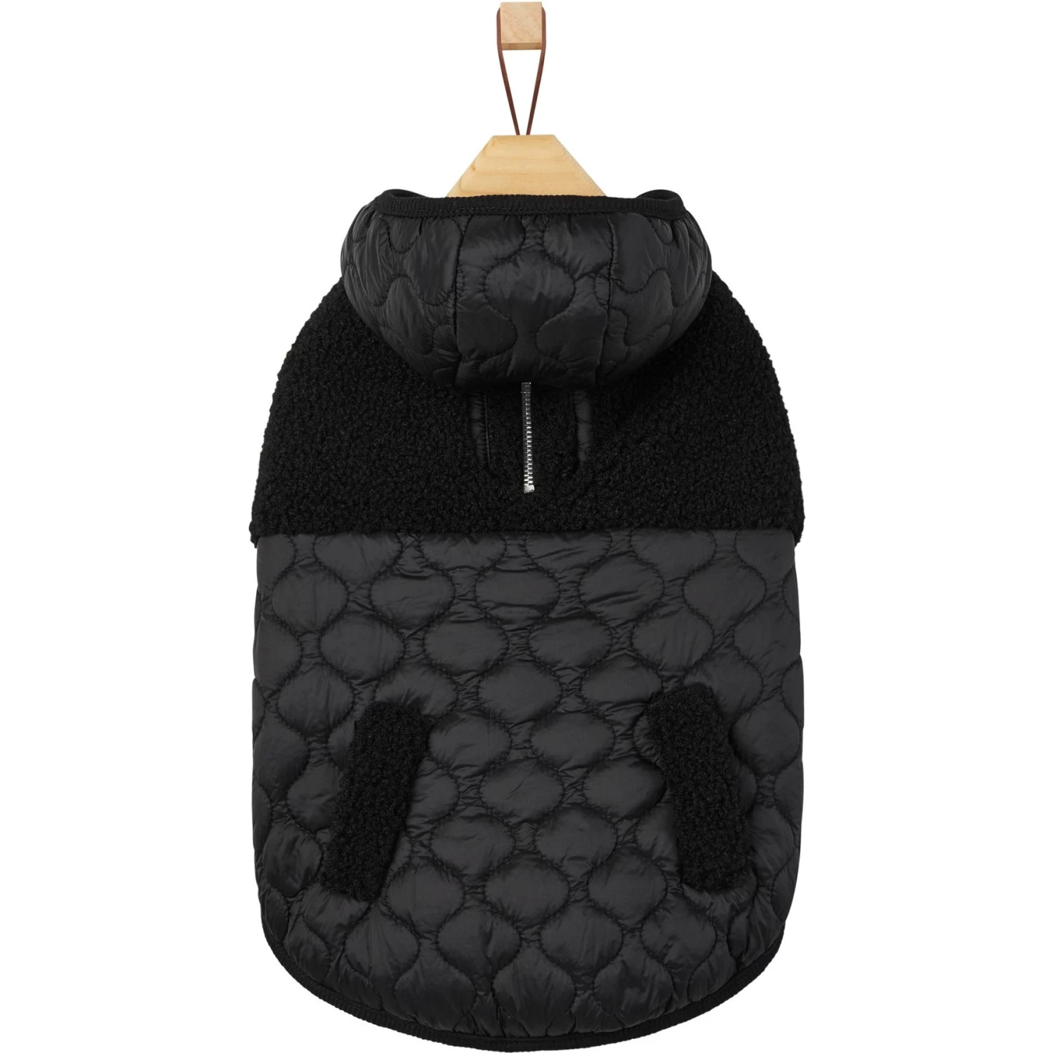 Frisco Heavy Weight Dog & Cat Quilted Hybrid Coat With Sherpa Lining 6 Frisco Heavy Weight Dog & Cat Quilted Hybrid Coat With Sherpa Lining - Image 4