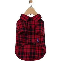 Frisco Red Tartan Plaid Dog & Cat Flannel Shirt -Pet Cat Supplies Shop 720790 PT4. AC SS1800 V1693401030