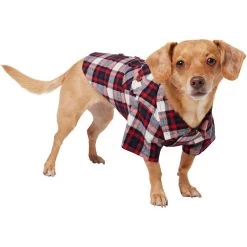 Frisco Red & Blue Plaid Dog & Cat Flannel Shirt -Pet Cat Supplies Shop 720838 PT2. AC SS1800 V1703194381