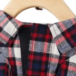Frisco Red & Blue Plaid Dog & Cat Flannel Shirt -Pet Cat Supplies Shop 720838 PT6. AC SS1800 V1693401000
