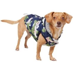 Frisco Medium Weight Urban City Camo Printed Dog & Cat Hooded Coat -Pet Cat Supplies Shop 742358 PT2. AC SS1800 V1703194380