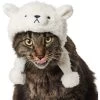 Frisco Plush Polar Bear Dog & Cat Hat -Pet Cat Supplies Shop 745614 MAIN. AC SS1800 V1694813843
