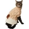 Frisco Cable Knit Dog & Cat Sweater Dress With Velvet Bow -Pet Cat Supplies Shop 745838 MAIN. AC SS1800 V1694794908