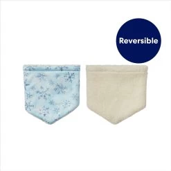 Frisco Reversible Snowflake Cozy Knit Faux Fur Dog & Cat Pullover Bandana, 1 Count -Pet Cat Supplies Shop 746630 PT3. AC SS1800 V1695046102