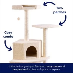 Frisco 52-in Faux Fur Cat Tree & Condo 11 Frisco 52-in Faux Fur Cat Tree & Condo -Pet Cat Supplies Shop 92261 PT3. AC SS1800 V1667227606