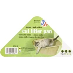 Frisco Collapsible Wire Cat Cage Playpen & Van Ness High Side Corner Cat Litter Pan, Blue -Pet Cat Supplies Shop 933382 PT6. AC SS1800 V1692304098