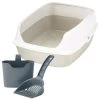 Frisco Open Top Cat Litter Box With Rim, Large & Frisco Plastic Litter Scooper With Caddy -Pet Cat Supplies Shop 947526 MAIN. AC SS1800 V1693602686