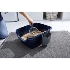 Frisco Open Top Cat Litter Box With Rim, Large & Frisco Plastic Litter Scooper With Caddy -Pet Cat Supplies Shop 947526 PT7. AC SS1800 V1693600340