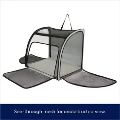 Frisco Travel Safety Dog & Cat Carrier & Pet Fit For Life Collapsible Portable Litter Box With Collapsible Bowl -Pet Cat Supplies Shop 947670 PT2. AC SS1800 V1693925085