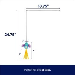 Frisco Fabric Teaser Wand Cat Toy & Frisco Bird With Feathers Teaser Wand Cat Toy With Catnip 17 Frisco Fabric Teaser Wand Cat Toy & Frisco Bird With Feathers Teaser Wand Cat Toy With Catnip -Pet Cat Supplies Shop 962094 PT6. AC SS1800 V1694782977